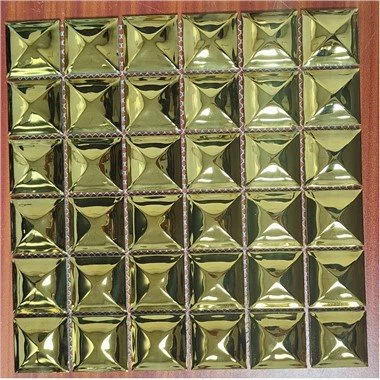 Nerūsējošā tērauda mozaīkas Backsplash